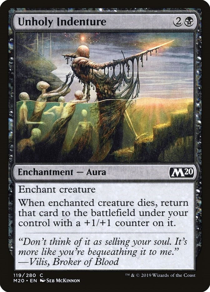 Image for Unholy Indenture (119) - Magic: The Gathering