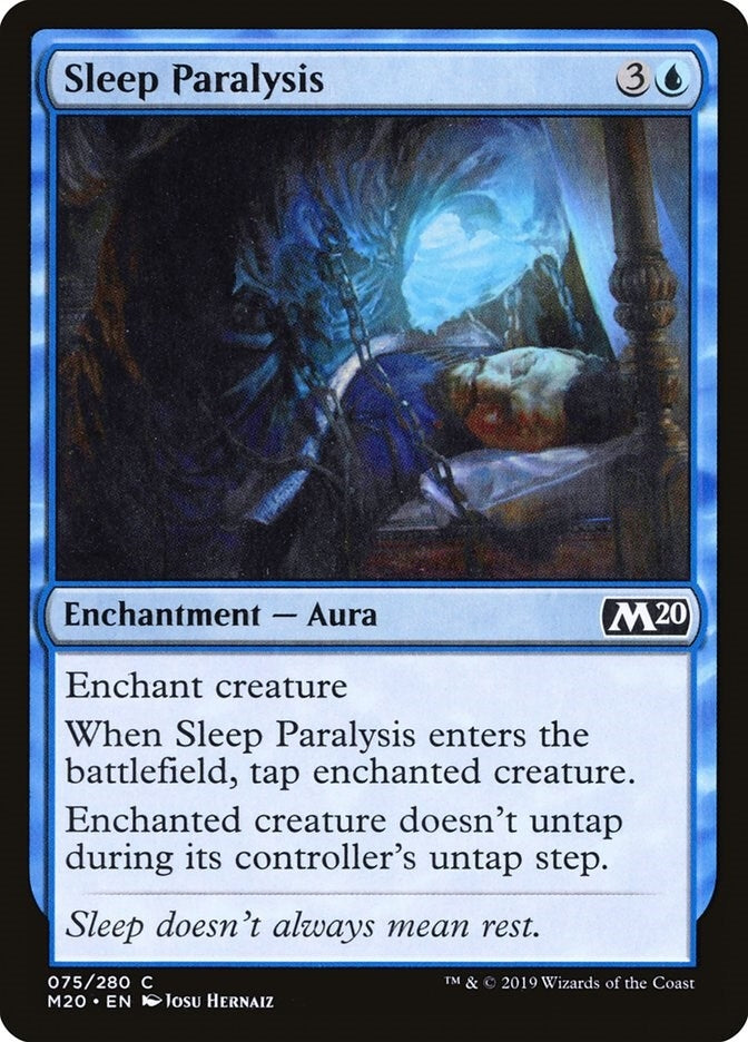 Image for Sleep Paralysis (75) - Magic: The Gathering
