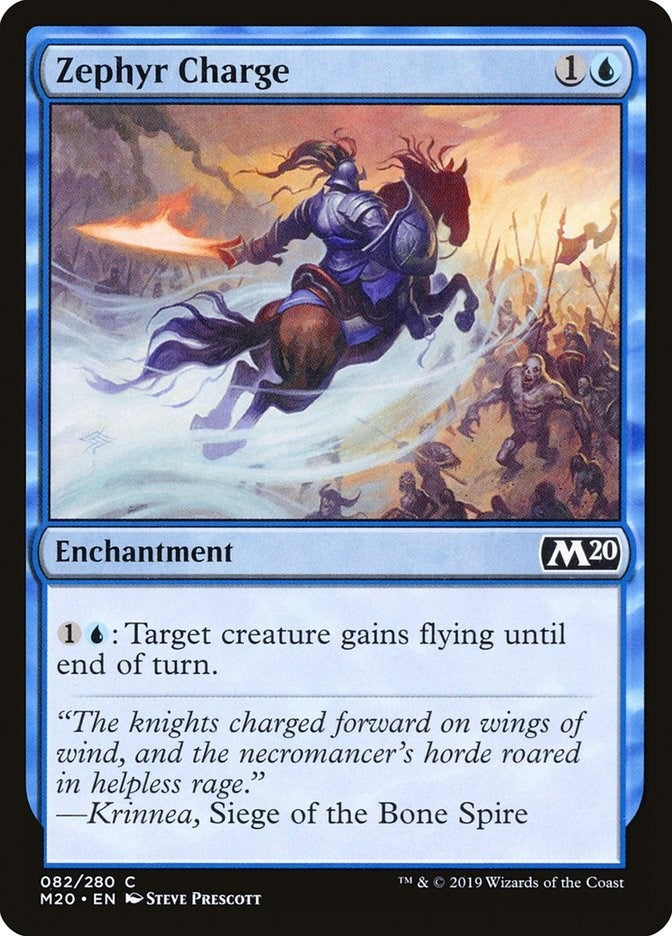 Image for Zephyr Charge (82) - Magic: The Gathering