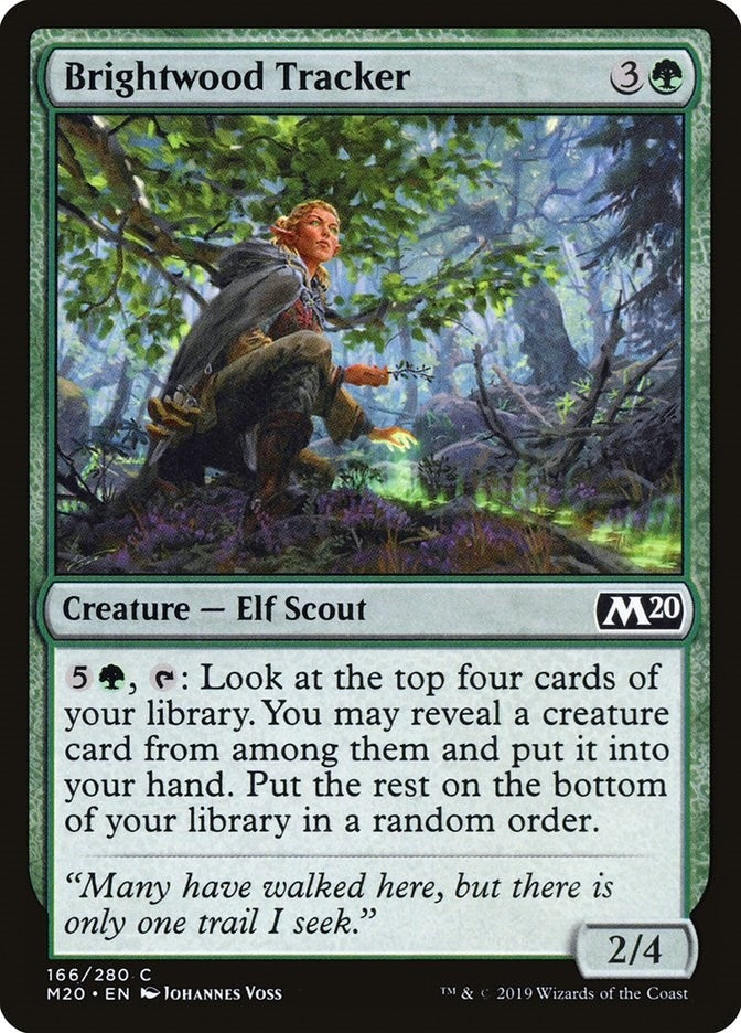Image for Brightwood Tracker (166) - Magic: The Gathering