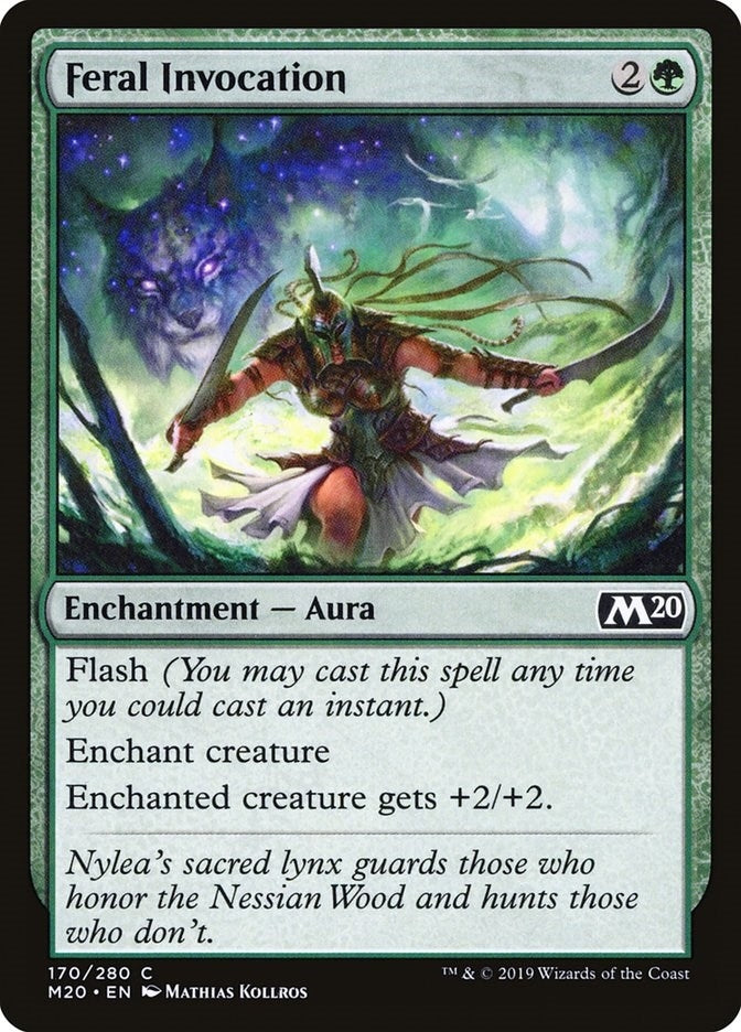 Image for Feral Invocation (170) - Magic: The Gathering