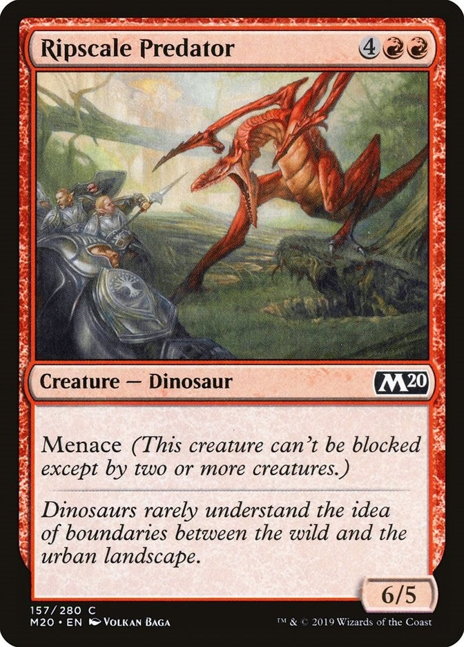 Image for Ripscale Predator (157) - Magic: The Gathering
