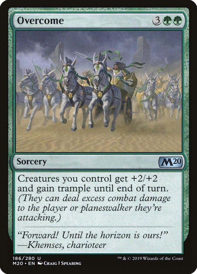 Image for Overcome (186) - Magic: The Gathering