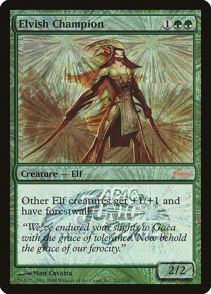 Image for Elvish Champion (Junior APAC Series) (2) - Magic: The Gathering