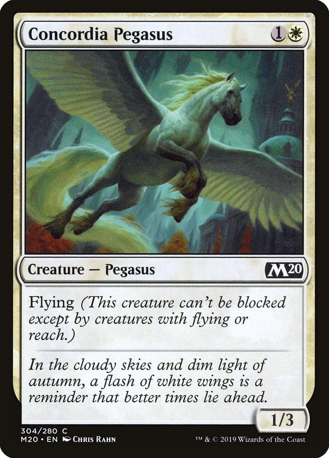Image for Concordia Pegasus (304) - Magic: The Gathering
