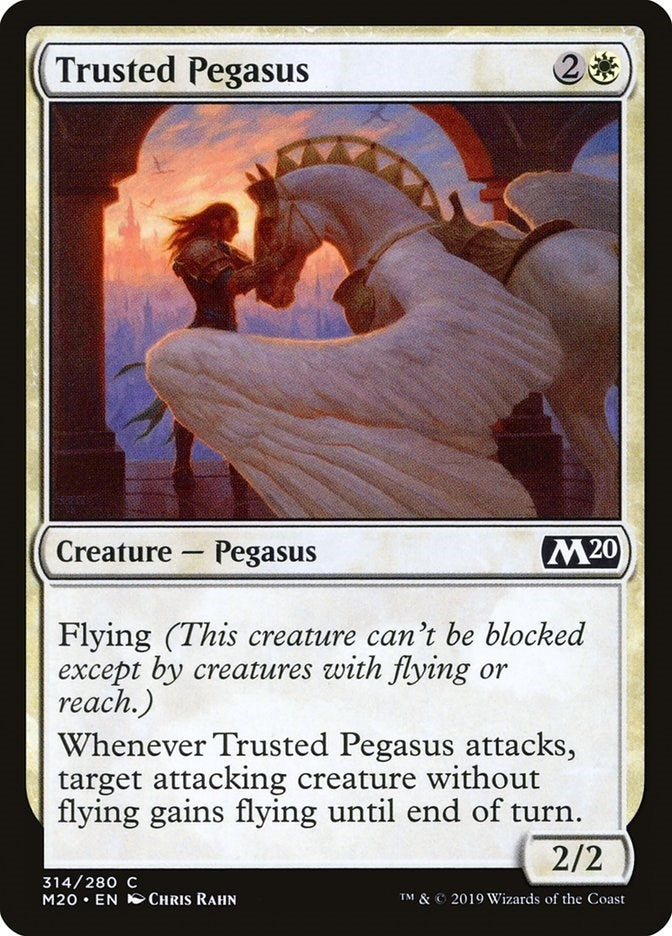 Image for Trusted Pegasus (314) - Magic: The Gathering