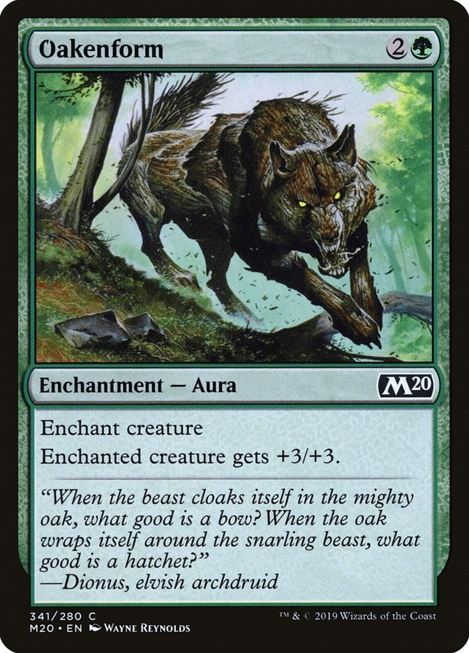 Image for Oakenform (341) - Magic: The Gathering
