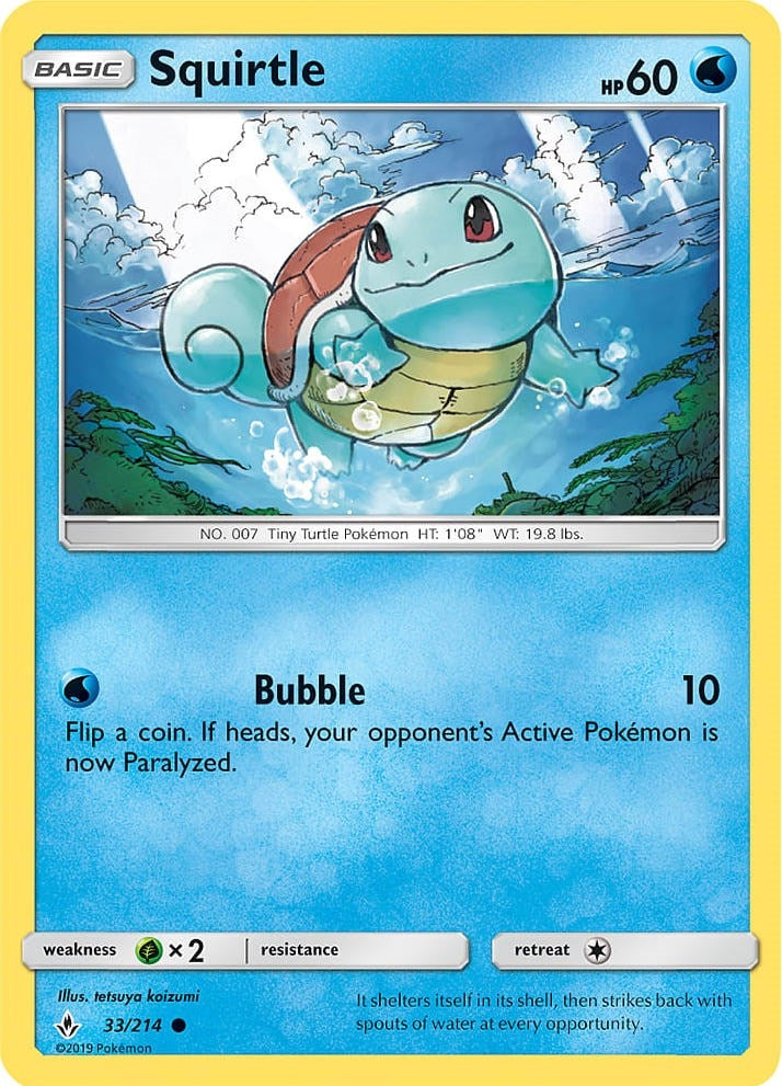 Image for Squirtle - 33/214 (Premium Collection Promo) (033/214) (BLE) - Pokemon