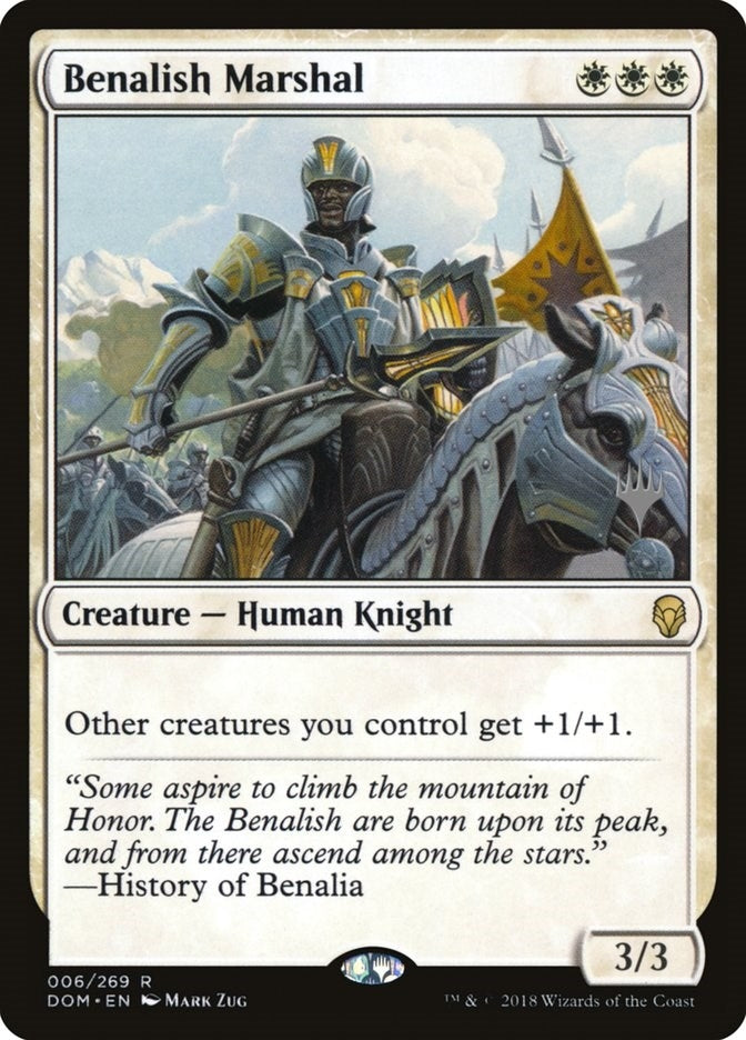 Image for Benalish Marshal (6) - Magic: The Gathering