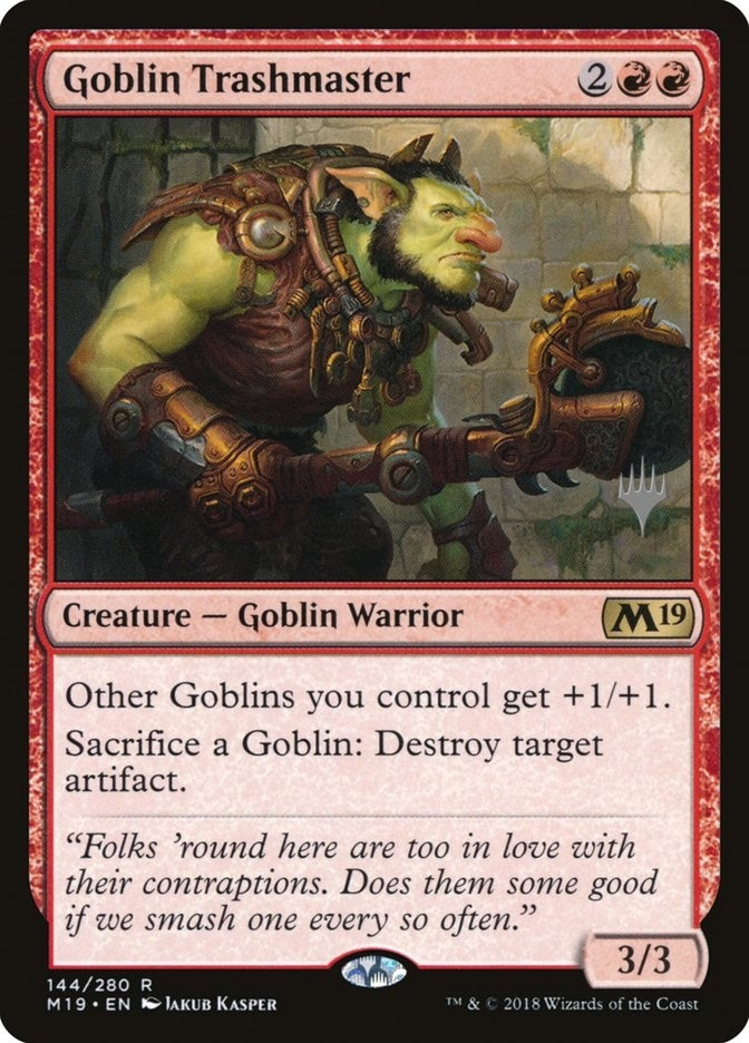 Image for Goblin Trashmaster (144) - Magic: The Gathering