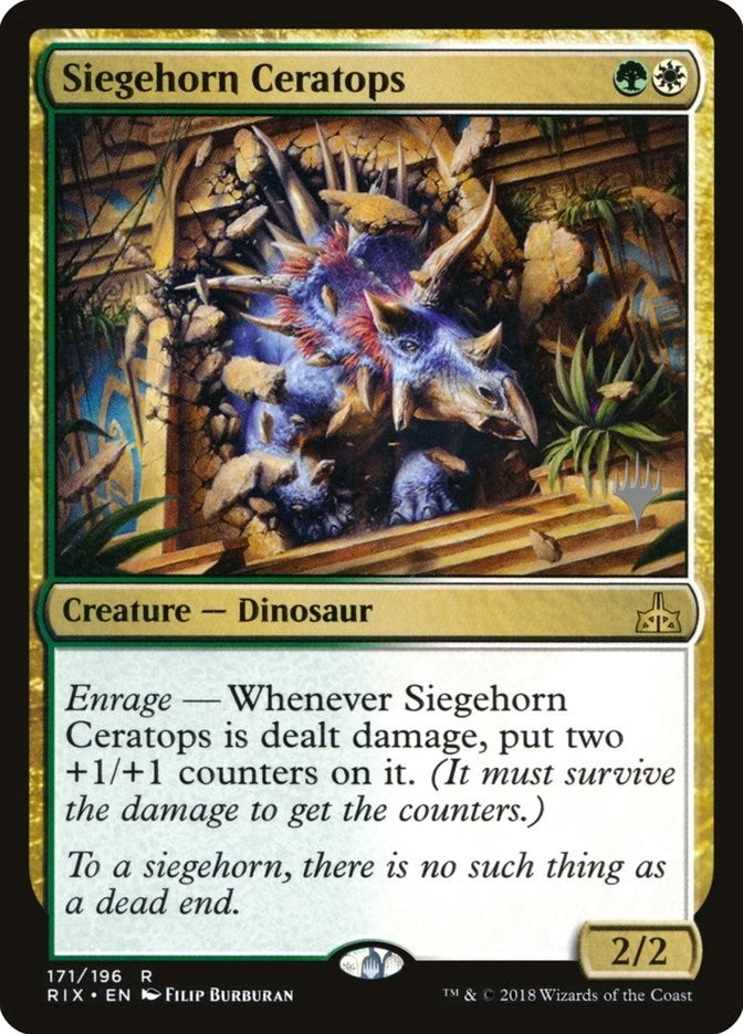 Image for Siegehorn Ceratops (171) - Magic: The Gathering