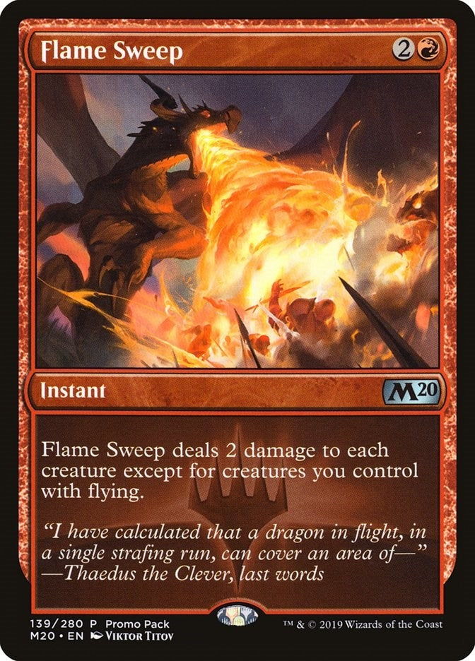 Image for Flame Sweep (139) - Magic: The Gathering
