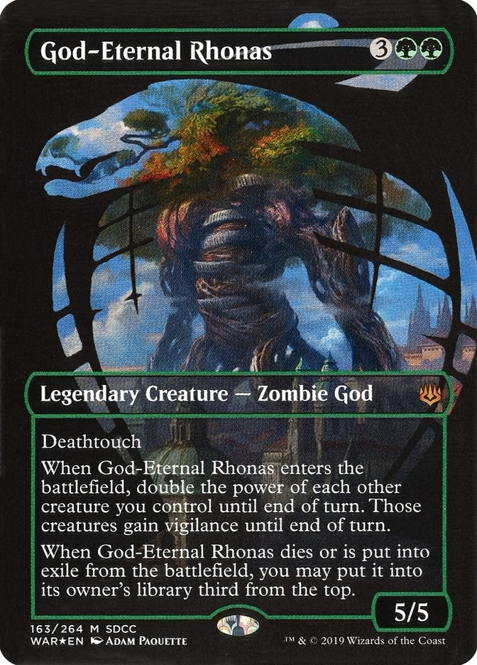 Image for God-Eternal Rhonas (SDCC 2019 Exclusive) (163) - Magic: The Gathering