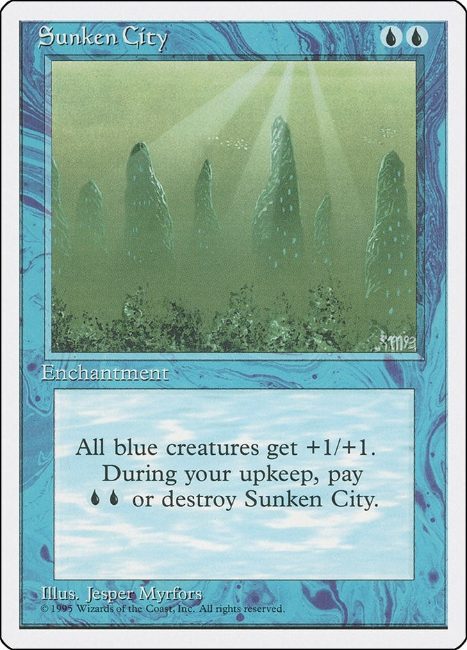 Image for Sunken City - Magic: The Gathering