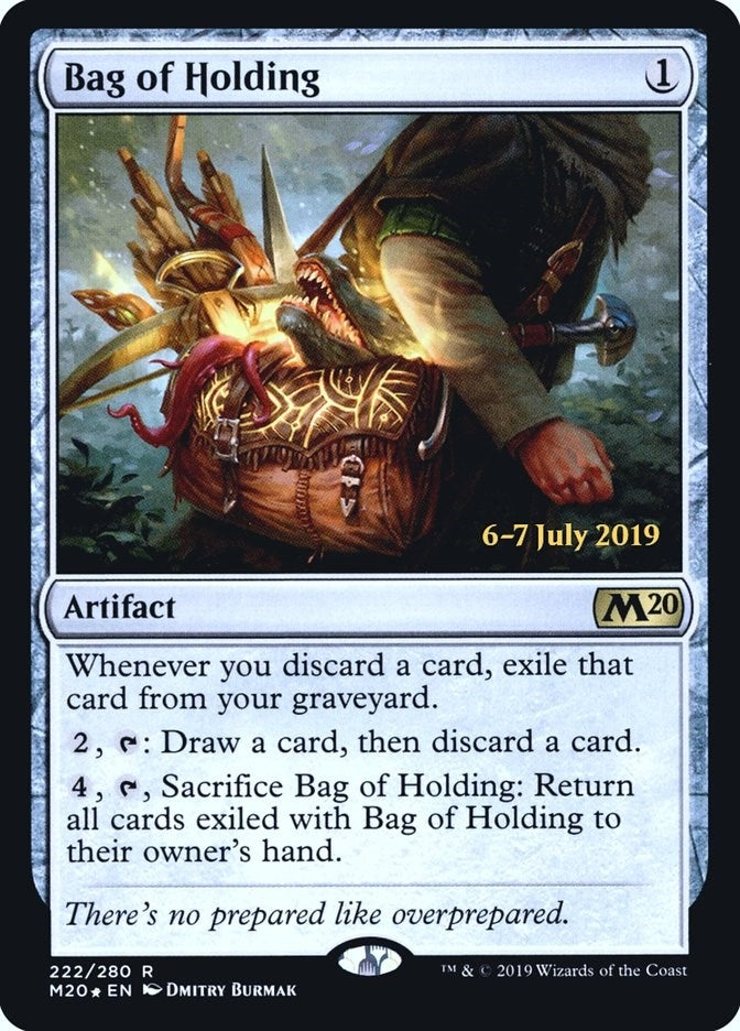 Image for Bag of Holding (222) - Magic: The Gathering