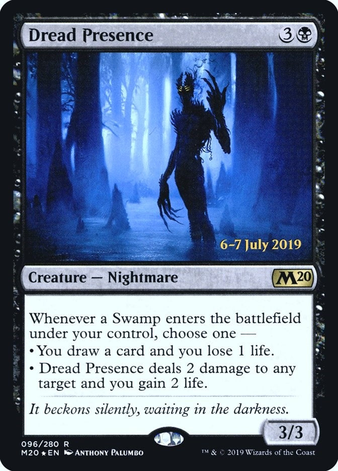 Image for Dread Presence (96) - Magic: The Gathering
