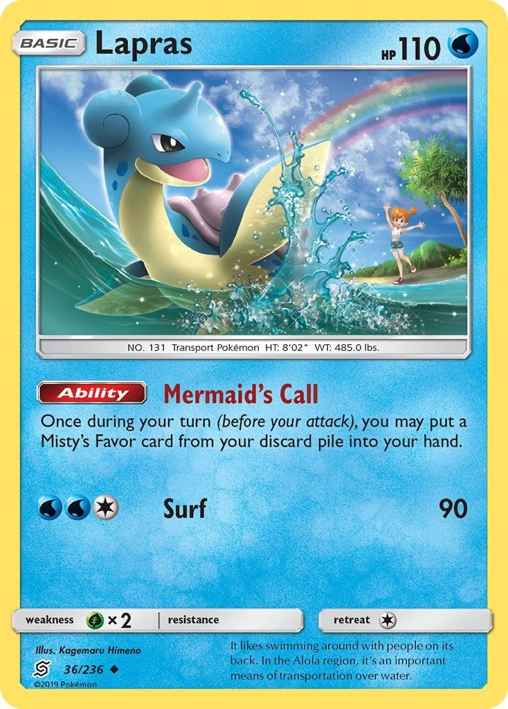 Image for Lapras (36/236) (SM11) - Pokemon