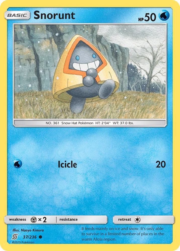 Image for Snorunt (37/236) (SM11) - Pokemon