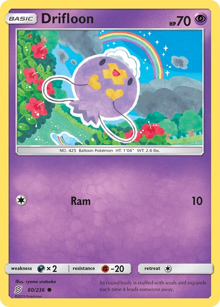 Image for Drifloon (80/236) (SM11) - Pokemon