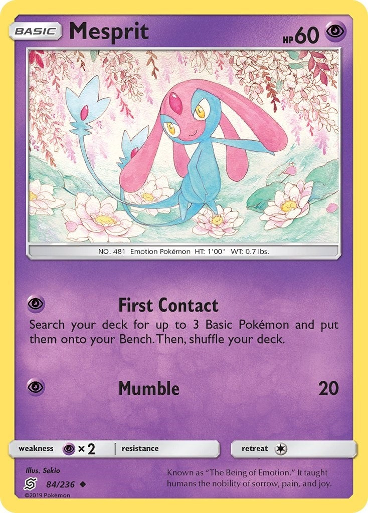 Image for Mesprit (84/236) (SM11) - Pokemon