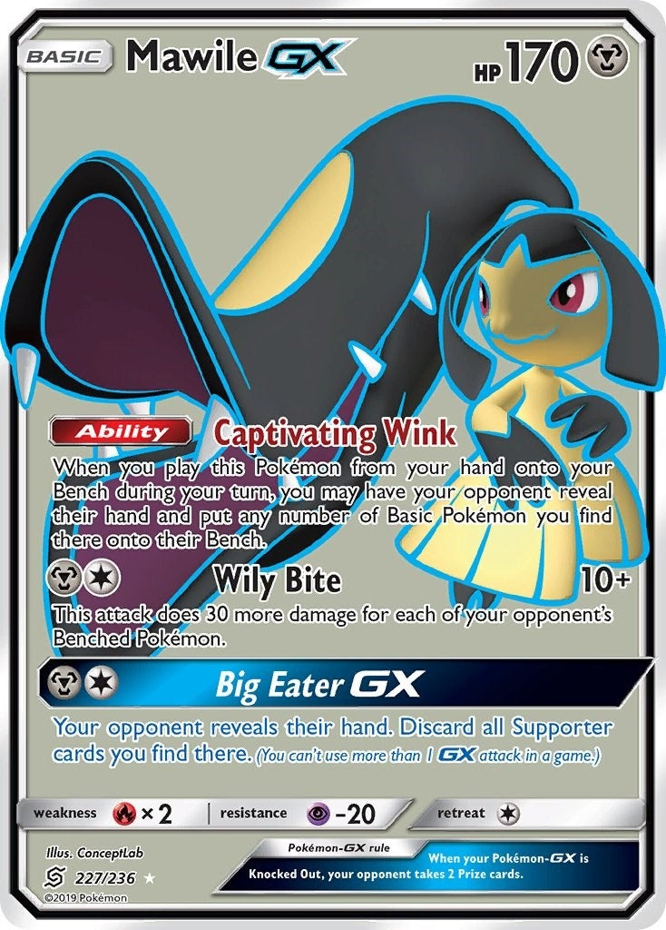 Image for Mawile GX (Full Art) (227/236) (SM11) - Pokemon