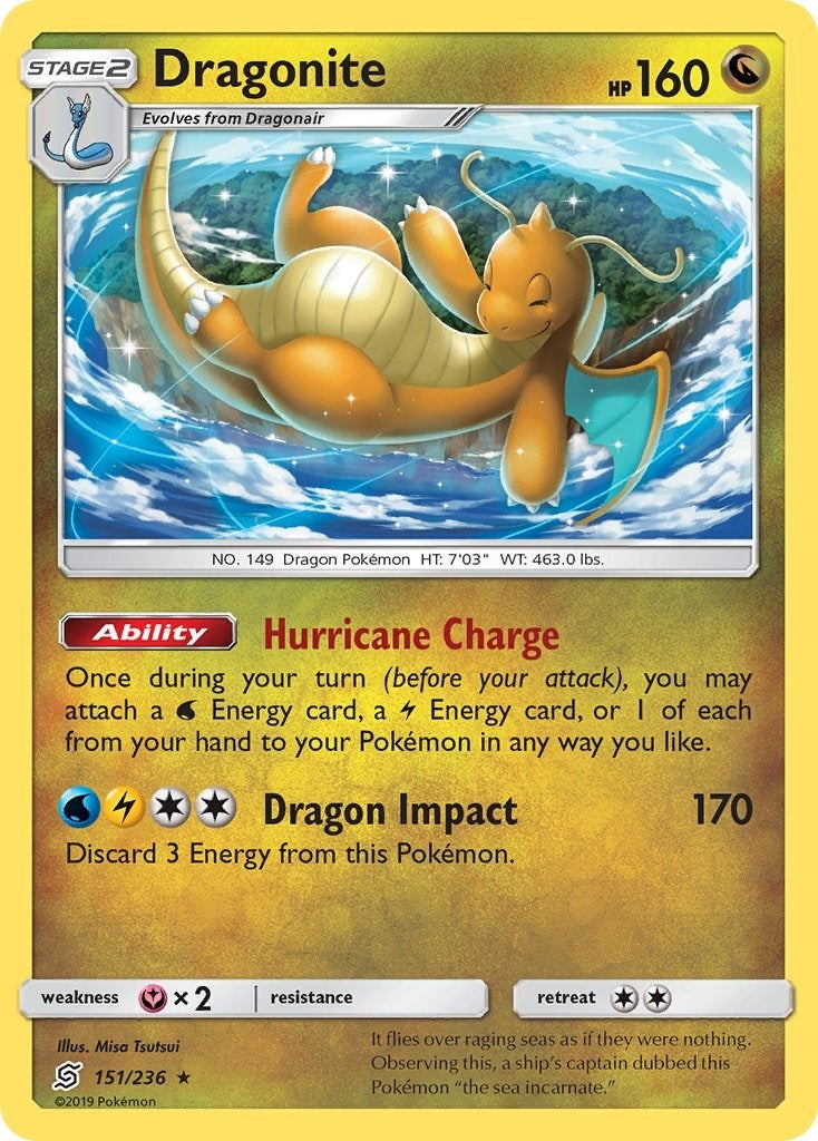Image for Dragonite (151/236) (SM11) - Pokemon