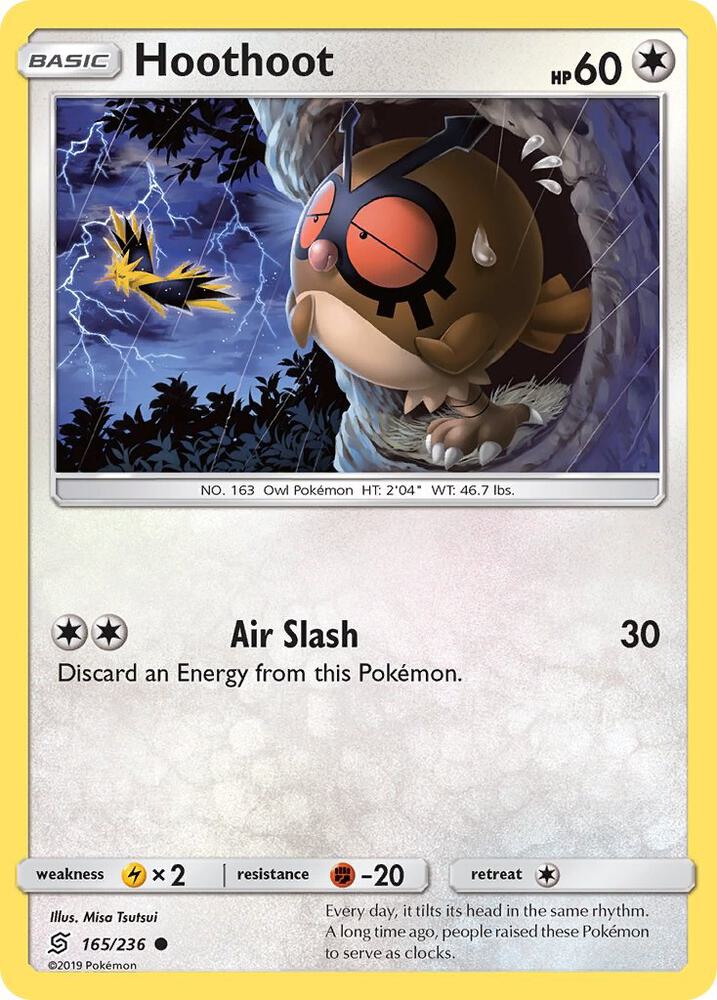 Image for Hoothoot (165/236) (SM11) - Pokemon