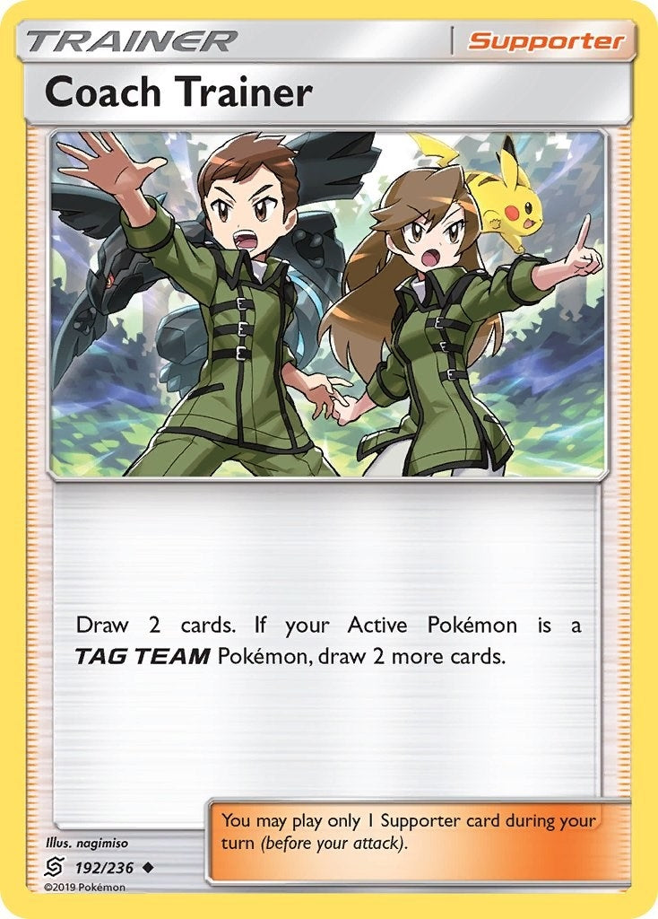 Image for Coach Trainer (192/236) (SM11) - Pokemon