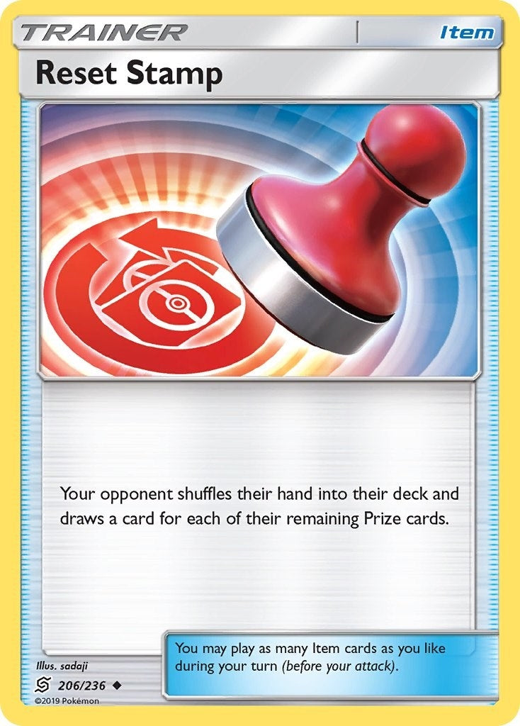 Image for Reset Stamp (206/236) (SM11) - Pokemon