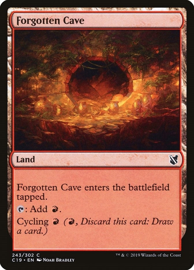 Image for Forgotten Cave (243) - Magic: The Gathering