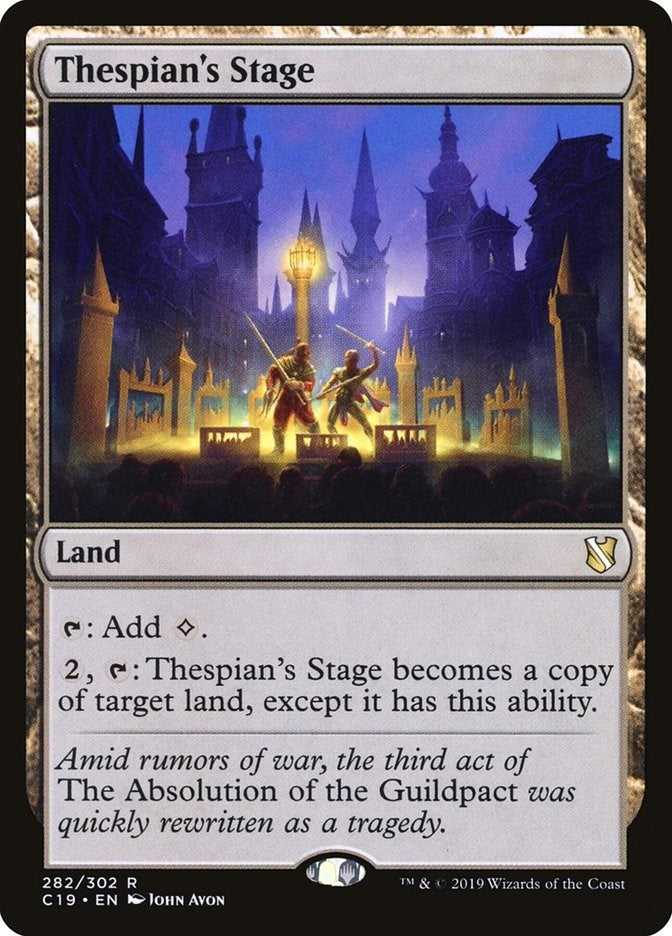 Image for Thespian's Stage (282) (C19) - Magic: The Gathering