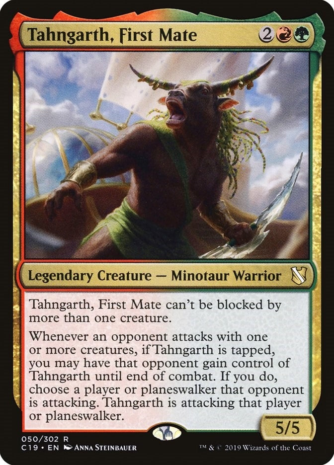 Image for Tahngarth, First Mate (50) (C19) - Magic: The Gathering