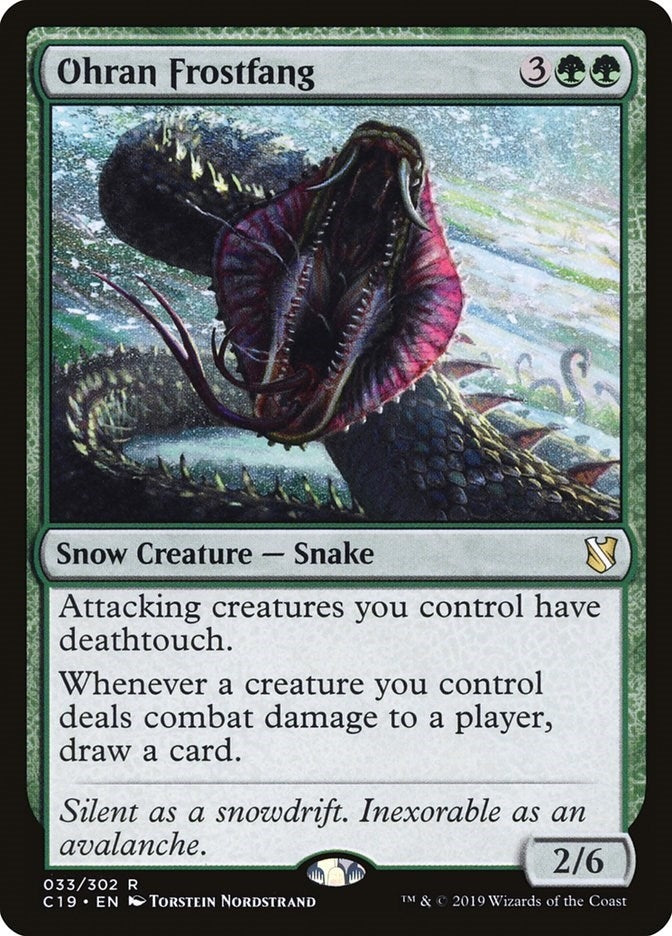 Image for Ohran Frostfang (33) - Magic: The Gathering