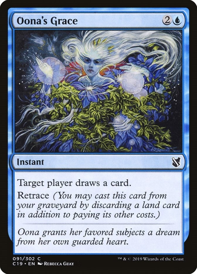 Image for Oona's Grace (91) (C19) - Magic: The Gathering