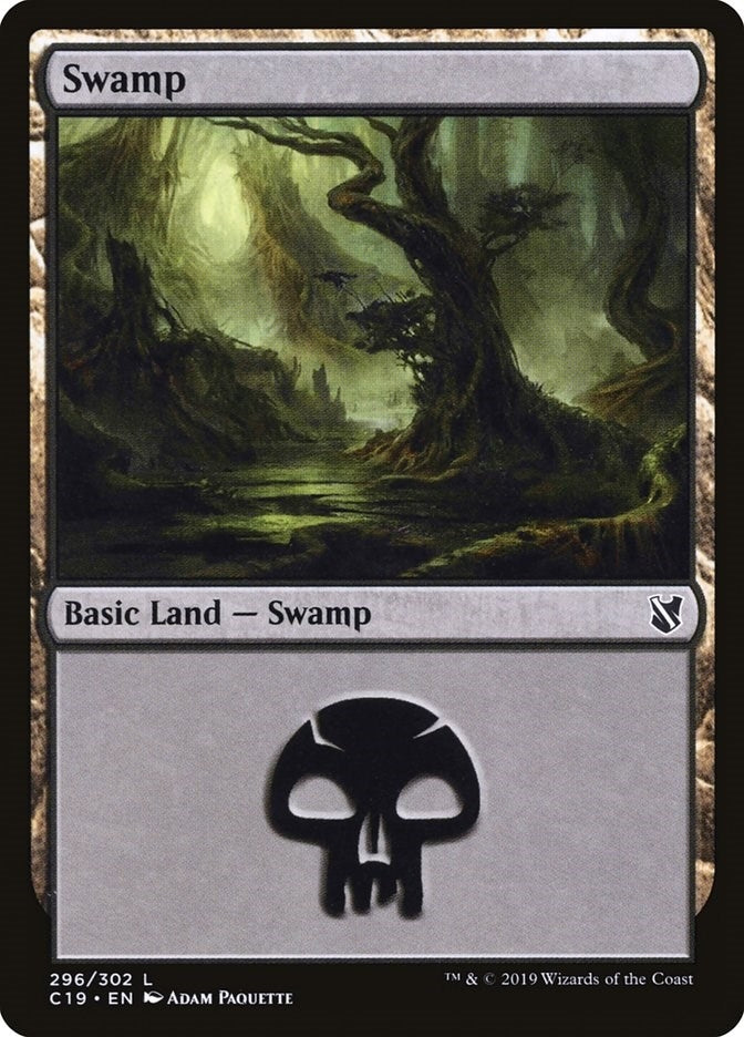 Image for Swamp (296) (296) - Magic: The Gathering