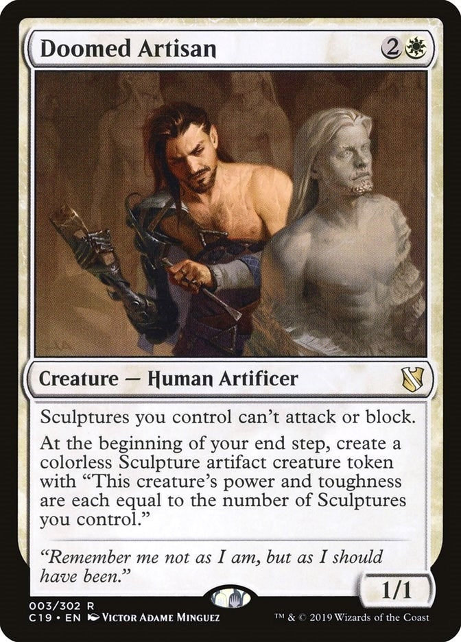 Image for Doomed Artisan (3) - Magic: The Gathering