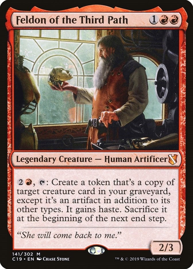 Image for Feldon of the Third Path (141) (C19) - Magic: The Gathering