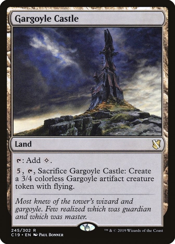 Image for Gargoyle Castle (245) (C19) - Magic: The Gathering