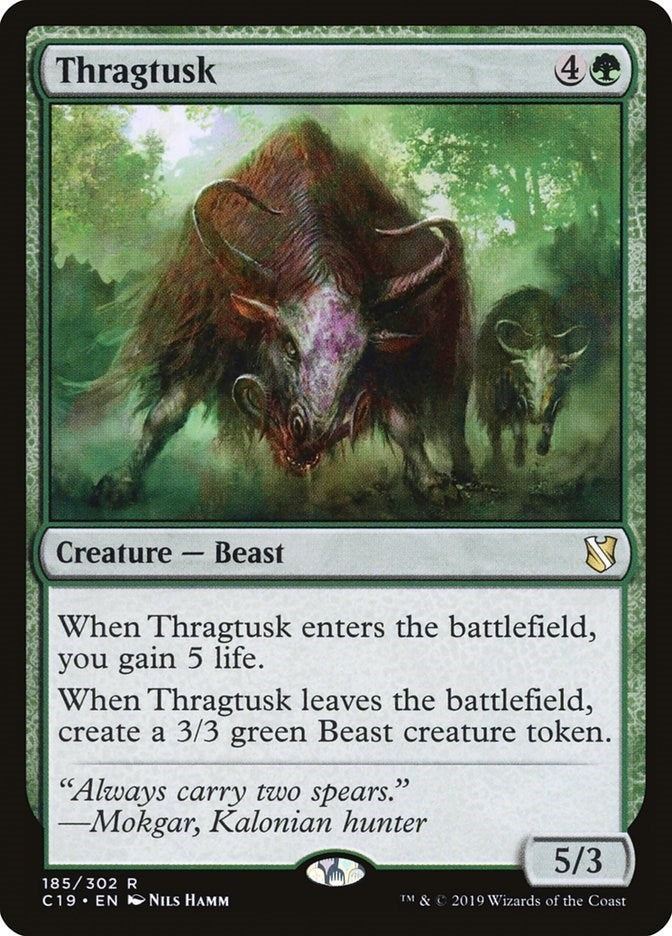 Image for Thragtusk (185) - Magic: The Gathering