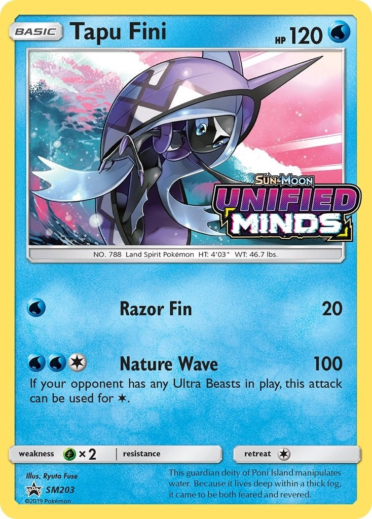 Image for Tapu Fini - SM203 (Prerelease) (SM203) (SMP) - Pokemon