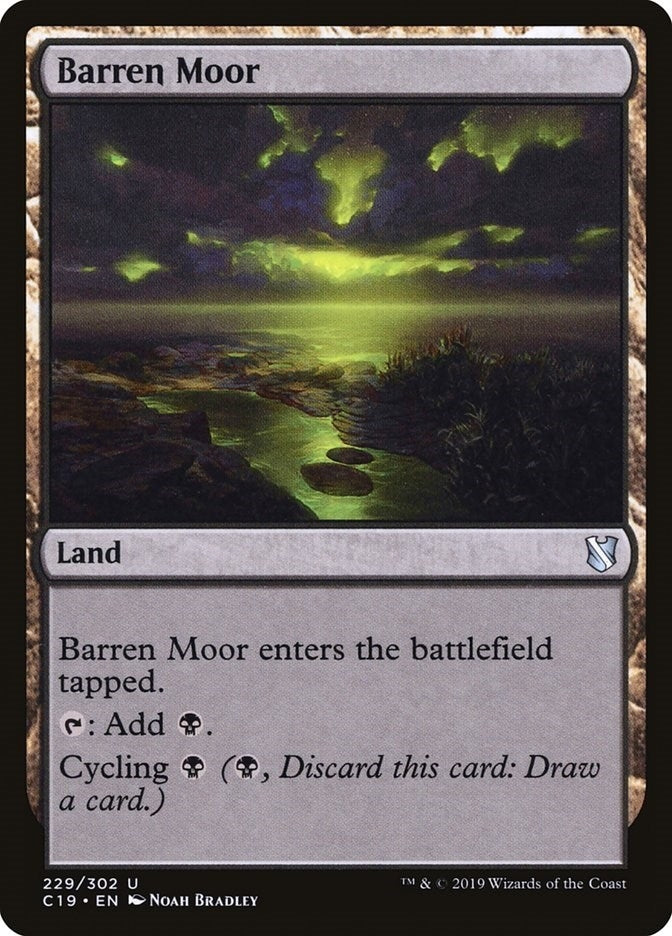 Image for Barren Moor (229) - Magic: The Gathering