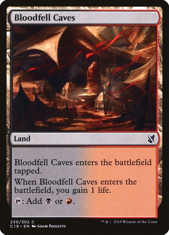 Image for Bloodfell Caves (230) - Magic: The Gathering