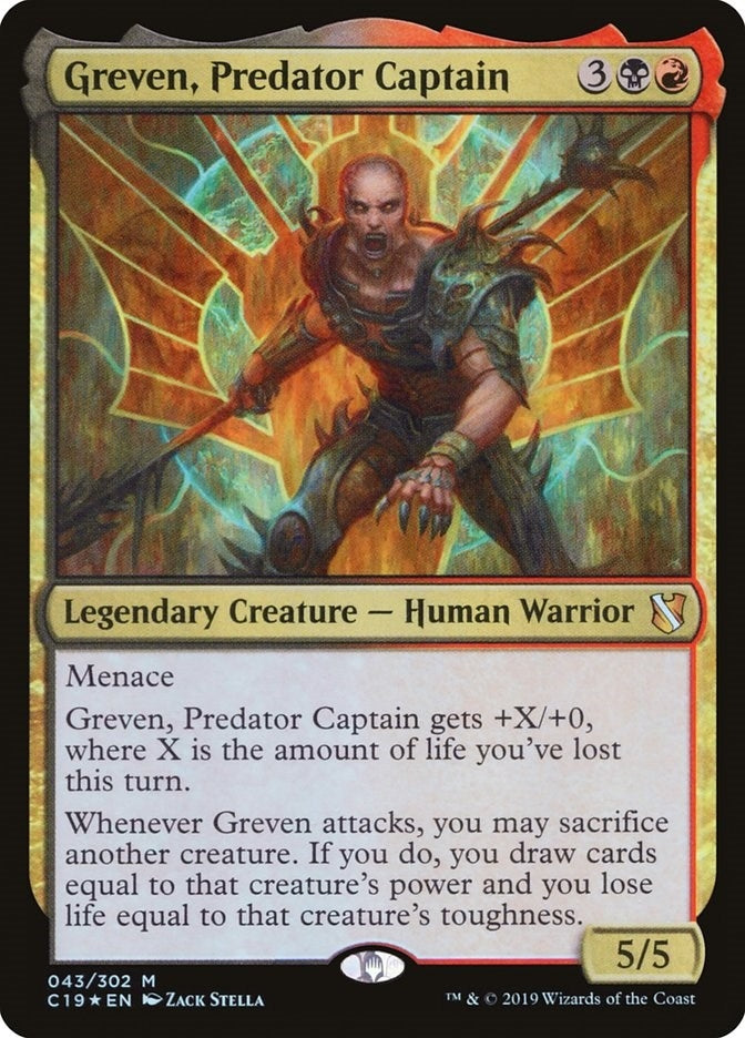 Image for Greven, Predator Captain (43) - Magic: The Gathering