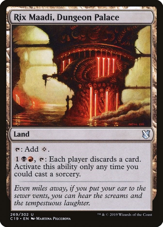 Image for Rix Maadi, Dungeon Palace (269) (C19) - Magic: The Gathering