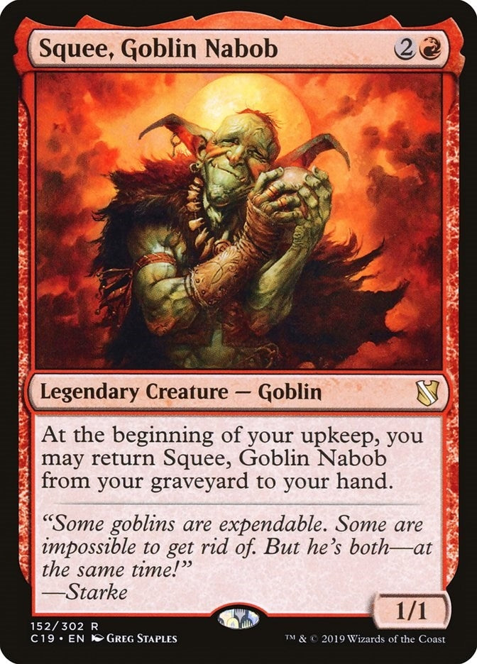 Image for Squee, Goblin Nabob (152) (C19) - Magic: The Gathering