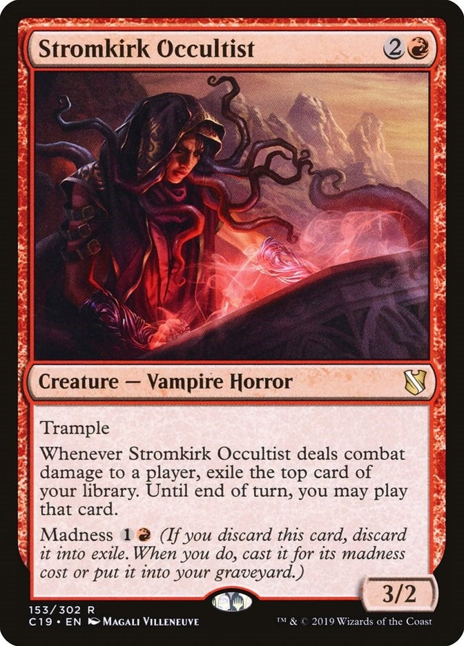 Image for Stromkirk Occultist (153) (C19) - Magic: The Gathering