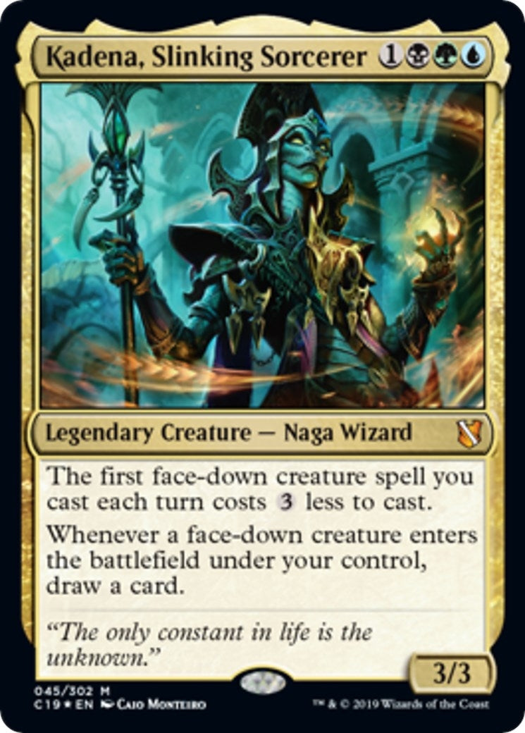 Image for Kadena, Slinking Sorcerer (Commander 2019) (45) (OVER) - Magic: The Gathering