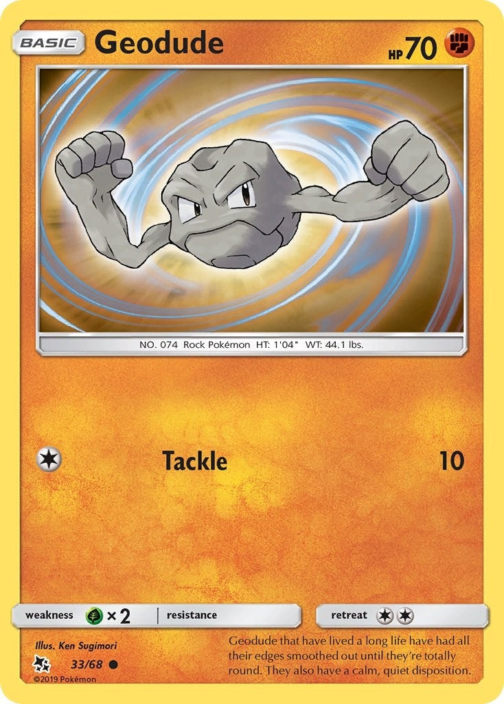 Image for Geodude (33/68) (HIF) - Pokemon