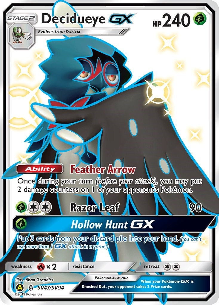 Image for Decidueye GX (SV47/SV94) (HIF:SV) - Pokemon