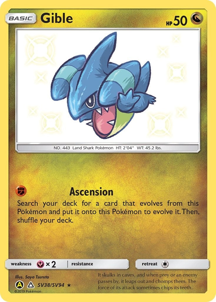 Image for Gible (SV38/SV94) (HIF:SV) - Pokemon